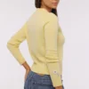 Abbie Lemon Merino Wool + Cashmere Crew Neck Sweater Abbie Lemon Merino Wool + Cashmere Crew Neck Sweater
