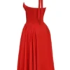 Adabella Italian Tomato Cotton Halter Sundress Adabella Italian Tomato Cotton Halter Sundress