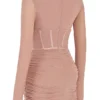 Adanna Blush Corset Mini Dress Adanna Blush Corset Mini Dress