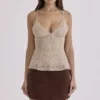 Adelise Mocha Vegan Suede Mini Skirt Adelise Mocha Vegan Suede Mini Skirt