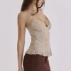 Adelise Mocha Vegan Suede Mini Skirt Adelise Mocha Vegan Suede Mini Skirt