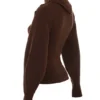 Adelita Chocolate Cashmere Blend Sweater
