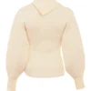 Adelita Cream Cashmere Blend Sweater