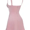 Adriana Rose Satin And Lace Mini Dress Adriana Rose Satin And Lace Mini Dress