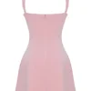 Adriana Rose Satin And Lace Mini Dress Adriana Rose Satin And Lace Mini Dress
