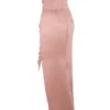 Adrienne Blush Satin Strapless Gown