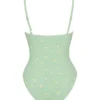 Aguilla Olive Floral Print Underwired Swimsuit Aguilla Olive Floral Print Underwired Swimsuit