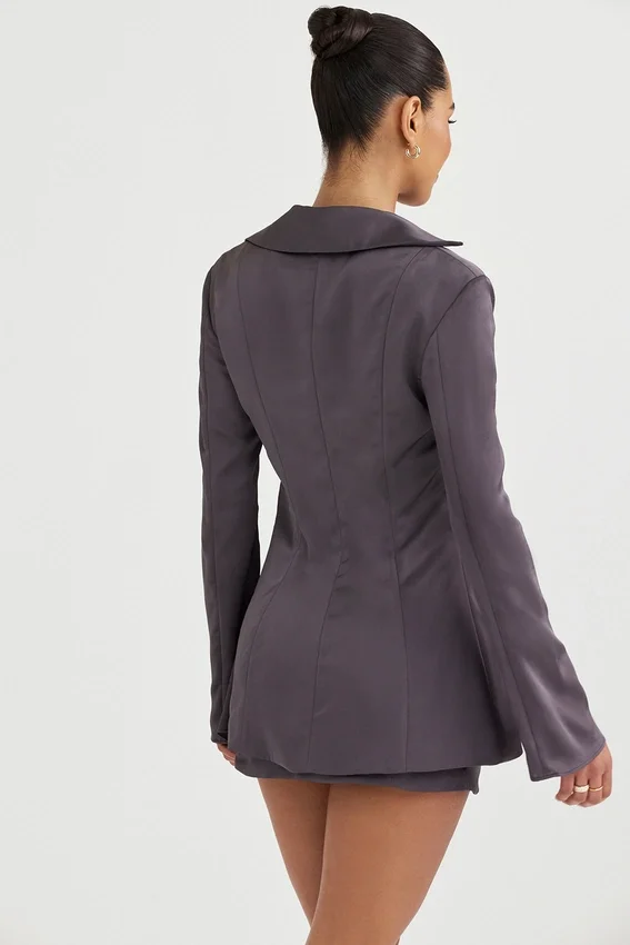 Ailsa Shadow Tie Front Top Ailsa Shadow Tie Front Top