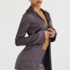 Ailsa Shadow Tie Front Top Ailsa Shadow Tie Front Top