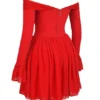 Alana Scarlet Off Shoulder Dress Alana Scarlet Off Shoulder Dress