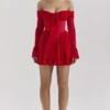 Alana Scarlet Off Shoulder Dress Alana Scarlet Off Shoulder Dress