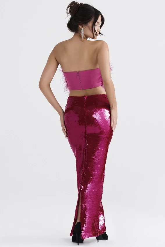 Alexis Hot Pint Sequin Maxi Skirt Alexis Hot Pint Sequin Maxi Skirt