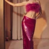 Alexis Hot Pint Sequin Maxi Skirt Alexis Hot Pint Sequin Maxi Skirt