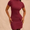 Alia Mulberry Mini Dress Alia Mulberry Mini Dress