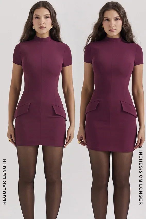 Alia Mulberry Mini Dress Alia Mulberry Mini Dress