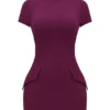 Alia Mulberry Mini Dress Alia Mulberry Mini Dress