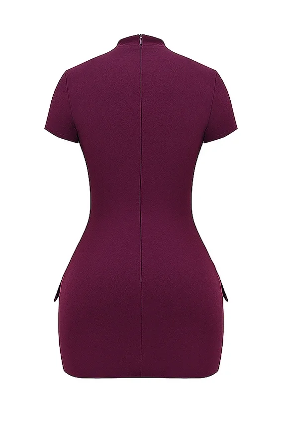 Alia Mulberry Mini Dress Alia Mulberry Mini Dress