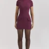 Alia Mulberry Mini Dress Alia Mulberry Mini Dress