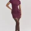 Alia Mulberry Mini Dress Alia Mulberry Mini Dress