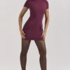 Alia Mulberry Mini Dress Alia Mulberry Mini Dress
