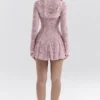 Alice Perfectly Pink Lace Mini Dress Alice Perfectly Pink Lace Mini Dress
