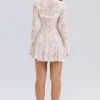 Alice Vintage Cream Lace Mini Dress Alice Vintage Cream Lace Mini Dress