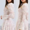 Alice Vintage Cream Lace Mini Dress Alice Vintage Cream Lace Mini Dress