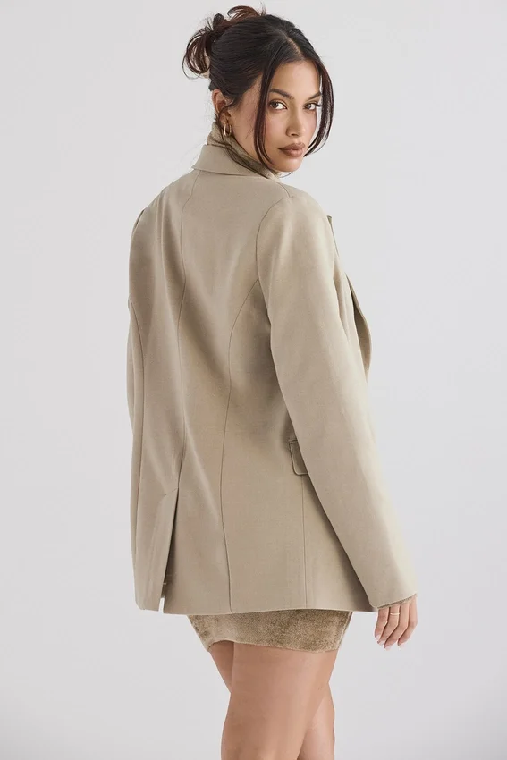 Aline Mink Oversized Blazer Aline Mink Oversized Blazer
