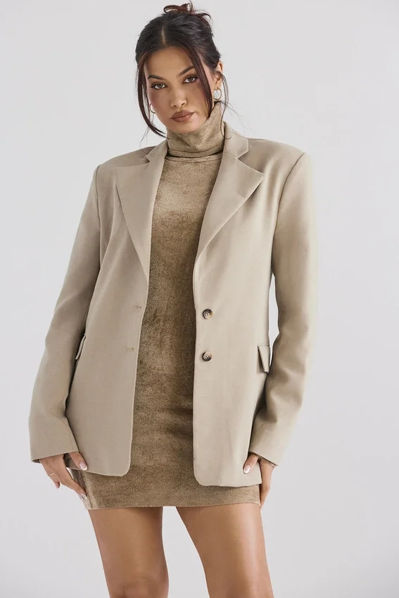 Aline Mink Oversized Blazer Aline Mink Oversized Blazer