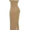 Alondra Cafe Au Lait Beaded Maxi Dress – Limited Edition Alondra Cafe Au Lait Beaded Maxi Dress – Limited Edition