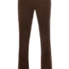 Ama Chocolate Cashmere Blend Trousers