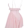 Amaris Ballerina Pink Baby Doll Mini Dress Amaris Ballerina Pink Baby Doll Mini Dress