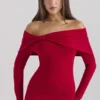 Amaryllis Holly Red Cashmere Blend Sweater Amaryllis Holly Red Cashmere Blend Sweater