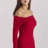 Amaryllis Holly Red Cashmere Blend Sweater Amaryllis Holly Red Cashmere Blend Sweater