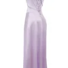 Anabella Orchid Lace Up Maxi Dress Anabella Orchid Lace Up Maxi Dress