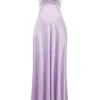 Anabella Orchid Lace Up Maxi Dress Anabella Orchid Lace Up Maxi Dress