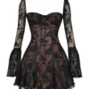 Analissa Black Lace Corset Dress Analissa Black Lace Corset Dress