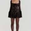 Analissa Black Lace Corset Dress Analissa Black Lace Corset Dress