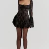 Analissa Black Lace Corset Dress Analissa Black Lace Corset Dress