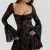 Analissa Black Lace Corset Dress Analissa Black Lace Corset Dress
