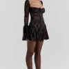 Analissa Black Lace Corset Dress Analissa Black Lace Corset Dress