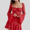 Analissa Scarlet Lace Corset Dress Analissa Scarlet Lace Corset Dress
