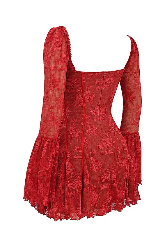 Analissa Scarlet Lace Corset Dress Analissa Scarlet Lace Corset Dress