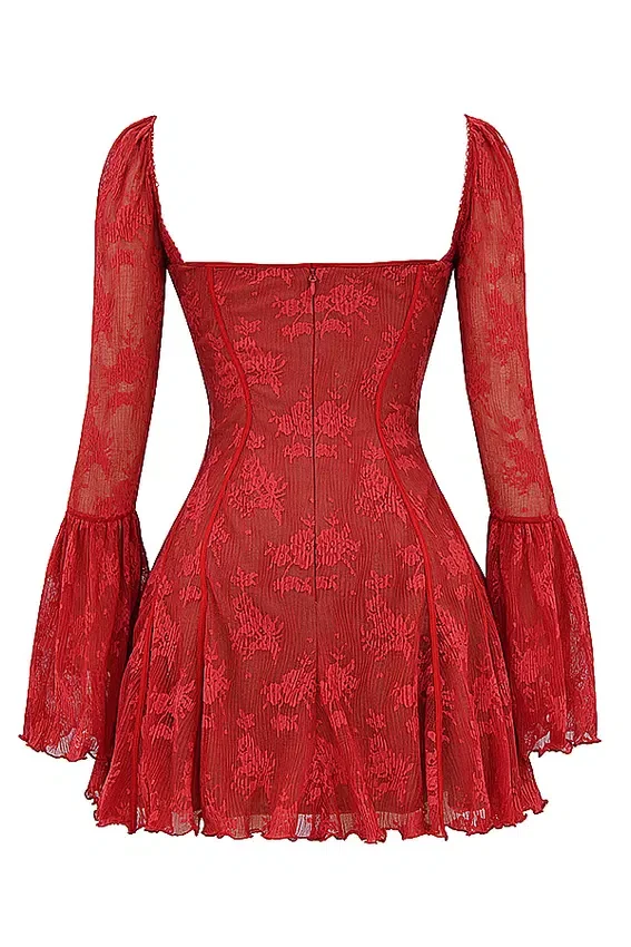 Analissa Scarlet Lace Corset Dress Analissa Scarlet Lace Corset Dress