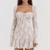 Analissa Vintage Cream Lace Corset Dress Analissa Vintage Cream Lace Corset Dress