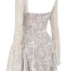 Analissa Vintage Cream Lace Corset Dress Analissa Vintage Cream Lace Corset Dress