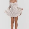Analissa Vintage Cream Lace Corset Dress Analissa Vintage Cream Lace Corset Dress