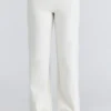 Andie Ivory Merino Wool Knit Trousers