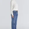 Angel Ivory Silk + Wool Roll Neck Sweater