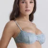 Antibes Blue Paisley Underwired Bikini Top Antibes Blue Paisley Underwired Bikini Top